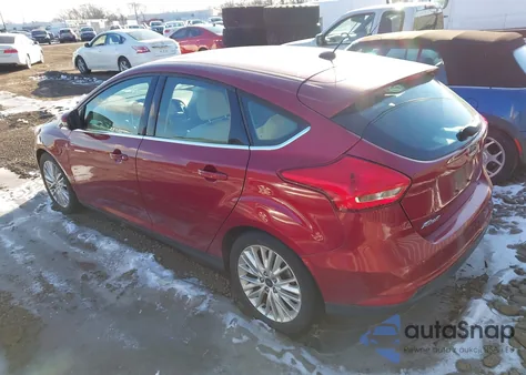 2017 Ford Focus Titanium z USA, uszkodzony, nr VIN 1FADP3N22HL279587